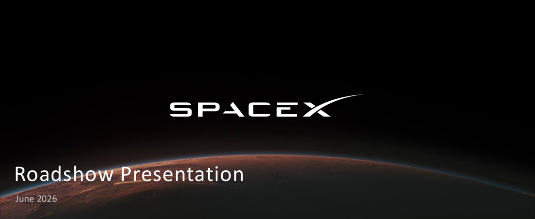 SpaceX IPO 로드쇼 핵심 정리: 우주 발사 기업이 아니라 AI 인프라 기업으로 상장한다